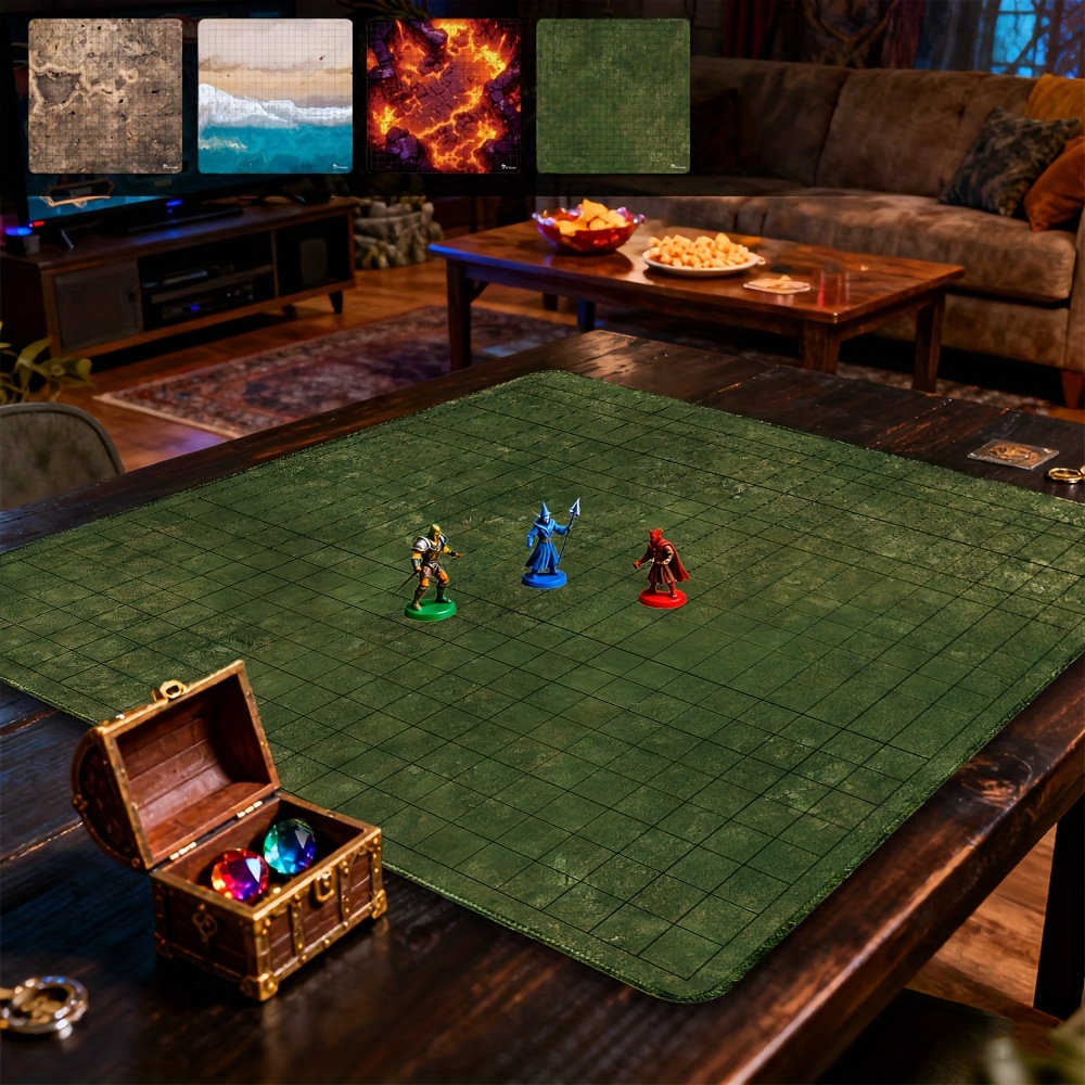 Authentic Role-Playing Game Battle Mats for D&D
